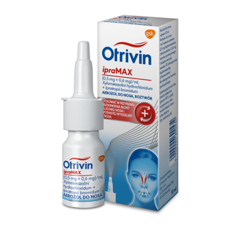 OTRIVIN IPRA MAX (0,5mg + 6mg)/ml Aerozol do nosa, 10ml