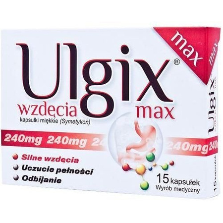 Ulgix Wzdęcia Max 15 kaps.