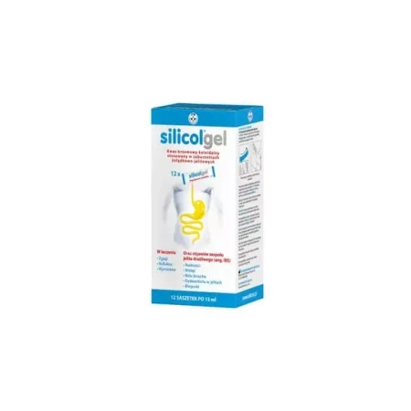 Silicolgel żel doustny 12 saszetek po 15 ml
