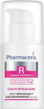 Pharmaceris R Krem Redukujący Zaczerwienienia Z Kojącym Kompleksem Ca2+ Na Noc Calm-Rosalgin 30ml