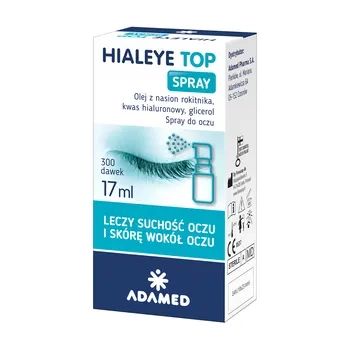 Hialeye Top Spray, spray do oczu, 17 ml DATA WAŻNOŚCI 28.02.2026