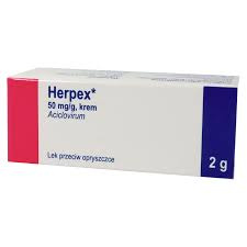 Herpex 50 mg/ g, krem, 2 g (import równoległy)