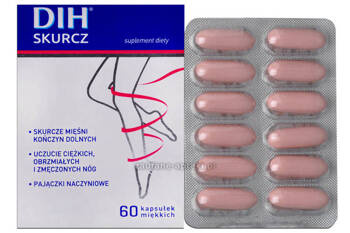 Dih Skurcz 60 kapsułek miękkich DATA WAŻNOŚCI 31.03.2026