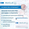 NUCLEOX PRO – wspiera płodność, suplement diety dla mężczyzn dla utrzymania prawidłowej jakości nasienia, 30 saszetek + 30 kapsułek