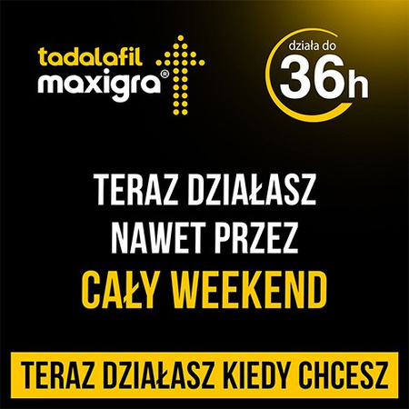 Tadalafil Maxigra tabletki powlekane 10 mg 4 tabletki
