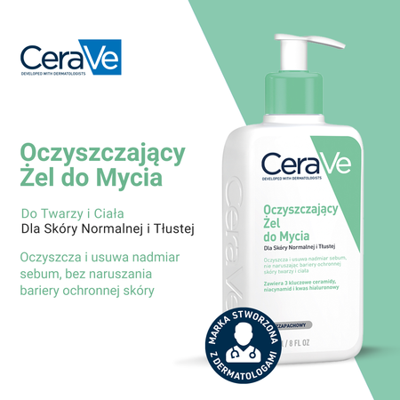 CERAVE Oczyszczający Żel do mycia 473ml