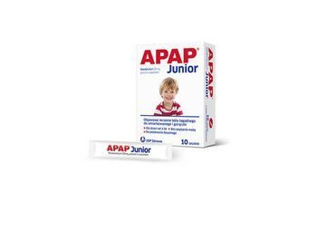 Apap junior 250 mg x 10 saszetek