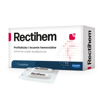 Rectihem, czopki doodbytnicze, 7 sztuk