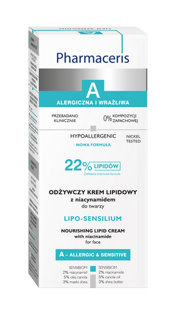 PHARMACERIS A LIPO-SENSILIUM Krem odżywczy, 50ml