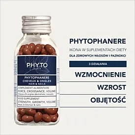 PHYTO PHYTOPHANERE DUO Wzmocnienie włosów i paznokci 2 x 120 kapsułek 