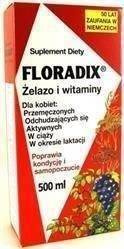 Floradix Żelazo i witaminy, 500ml