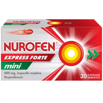 Nurofen Express Forte Mini 400 mg, 30 kapsułek