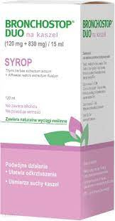 Bronchostop Duo na kaszel syrop 120ml 