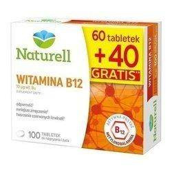 Naturell  Witamina B12 x 100 tabletek do żucia