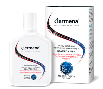 DERMENA MEN Szampon hamujący wypadanie włosów 200ml