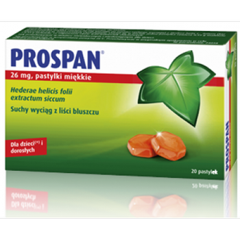 Prospan pastylki miękkie x 20