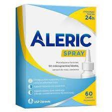Aleric spray 50 μg/dawkę aerozol do nosa x 60 dawek DATA WAŻNOŚCI 31.01.2026  
