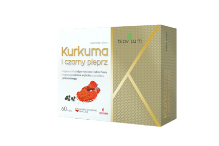 Biovitum Kurkuma i czarny pieprz x 60 kapsułek