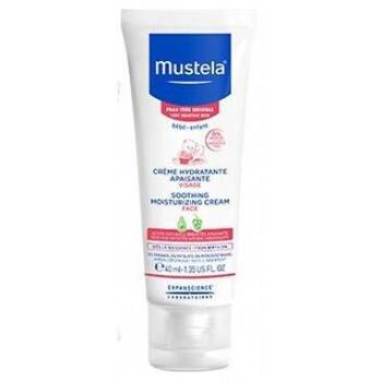  Mustela Bebe Enfant Łagodzący Krem Nawilżający, 40ml