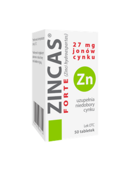 Zincas Forte x 50 tabletek