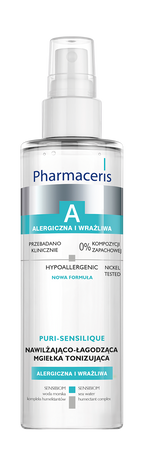 PHARMACERIS APURI-SENSILIQUE Nawilżająco-łagodzący tonik-mgiełka, 200ml