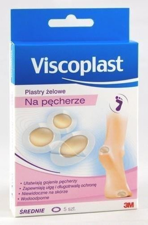 Plast. n/pęch.żelowe średnie x 5 szt