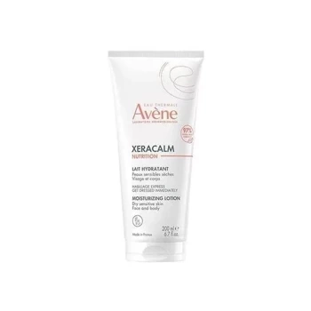 Avene Xeracalm Nutrition, Mleczko Nawilżające Do Twarzy I Ciała, 200 ml