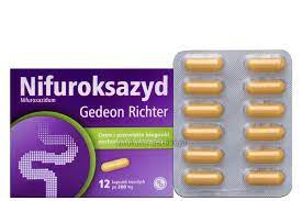 Nifuroksazyd Gedeon Richter 200mg x 12 kapsułek