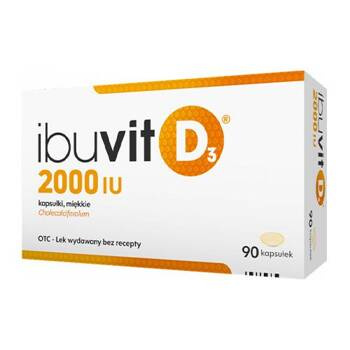 Ibuvit D3 2000 IU X 90 kapsułek