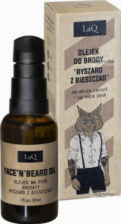 LaQ Olej po goleniu i do brody - Ryszard z Bieszczad 30 ml