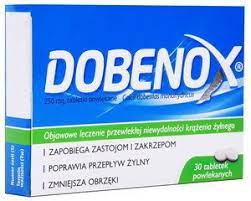 Dobenox 250 mg x 30 tabletek powlekanych