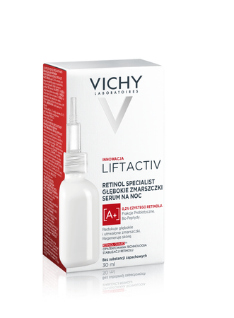 Vichy Liftactiv retinol specialist Serum na noc 30ml DATA WAŻNOŚCI 30.11.2025