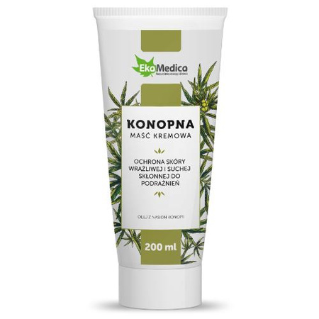 Konopna maść kremowa 200ml EkaMedica