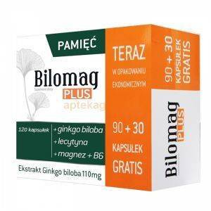BILOMAG PLUS 90 kapsułek + 30 kapsułek GRATIS