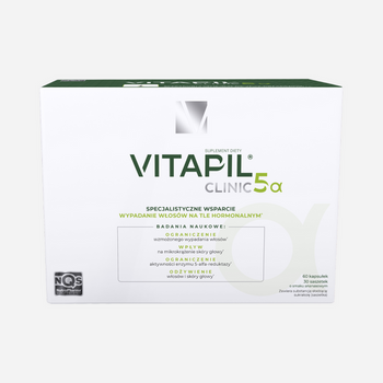 Vitapil Clinic 5alfa zestaw 30saszetek + 60kapsułek