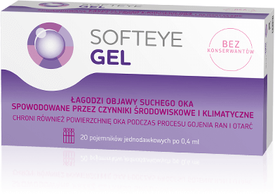 Softeye Gel żel do oczu w pojemnikach jednorazowych 20 sztuk