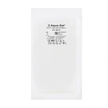 Aqua Gel Sterylny opatrunek hydrożelowy 12x24cm, 1sztuka