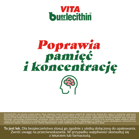 Vita Buerlecithin płyn 1000ml