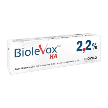 Biolevox HA 2,2%, 2 ml, żel dostawowy, 1 ampułko-strzykawka