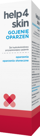 Help4skin gojenie oparzeń żel 75g 