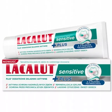 Lacalut Sensitive Plus pasta do zębów 75ml