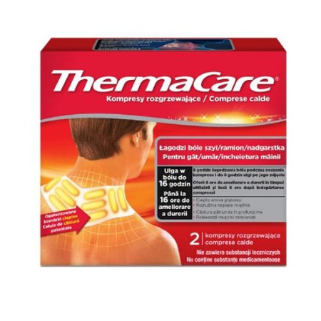 ThermaCare Kompresy rozgrzewające szyję, ramiona i nadgarstki, 2 sztuki