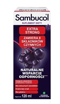 Sambucol Extra Strong, płyn, 120 ml