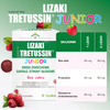 Lizaki Tretussin Junior smak malinowy (bez cukru) 8 sztuk