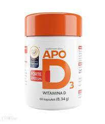 APO D3 FORTE 2 000 J.M. x 60 kapsułek żelowych