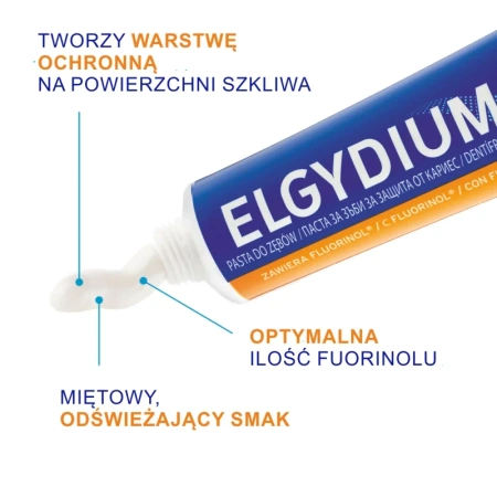 Elgydium pasta do zębów przeciwpróchnicowa 75 ml