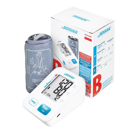Novama White B - ciśnieniomierz naramienny