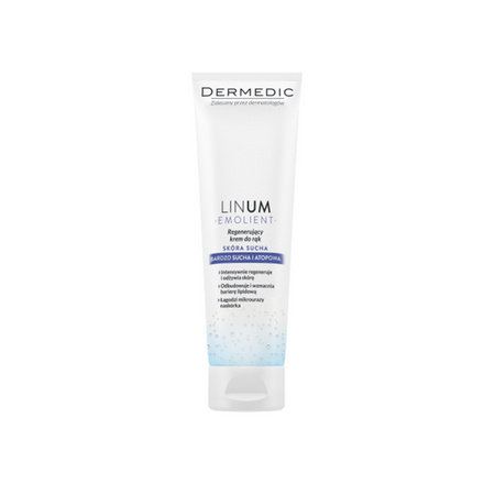 DERMEDIC LINUM EMOLIENT Krem regenerujący do rąk, 100ml