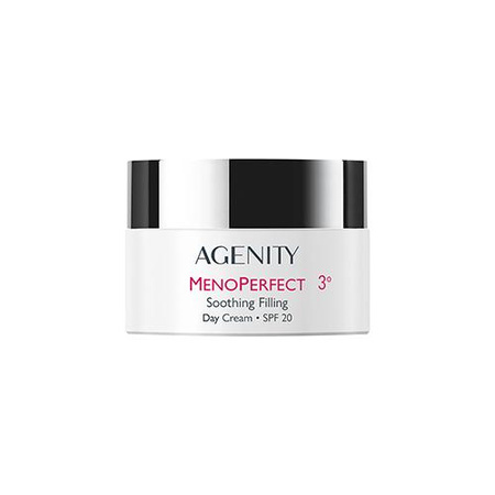 Agenity MenoPerfect 3°, łagodzący krem wypełniający na dzień SPF 20, 50 ml