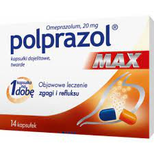 POLPRAZOL MAX 20 mg x 14 kapsułek dojelitowych